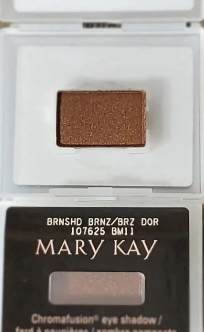 Mary Kay Chromafusion Eye Shadow Burnished Bronze New 107624
